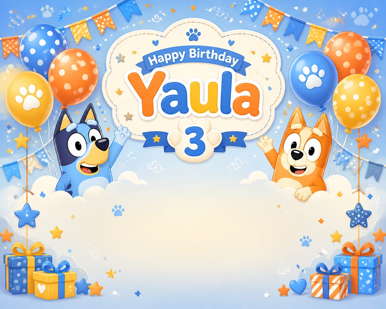 Birthday Backdrop mockup