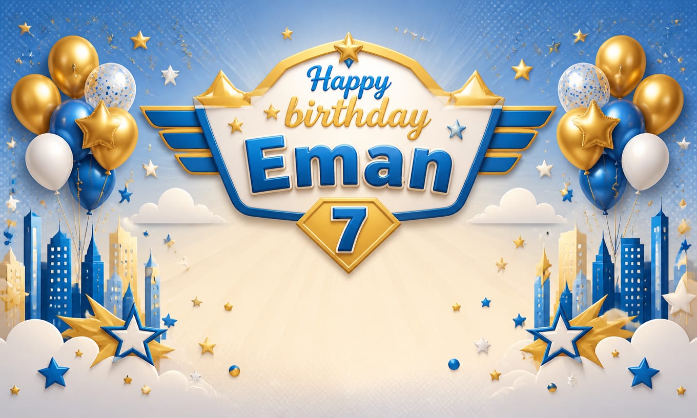 Birthday Backdrop mockup