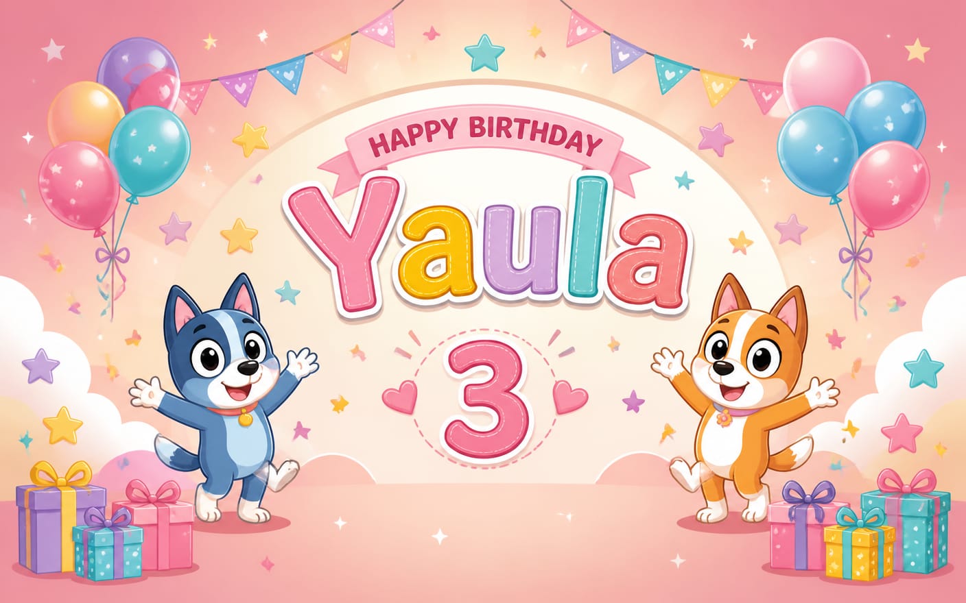 Birthday Backdrop mockup