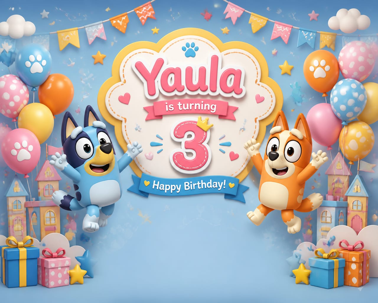 Birthday Backdrop mockup