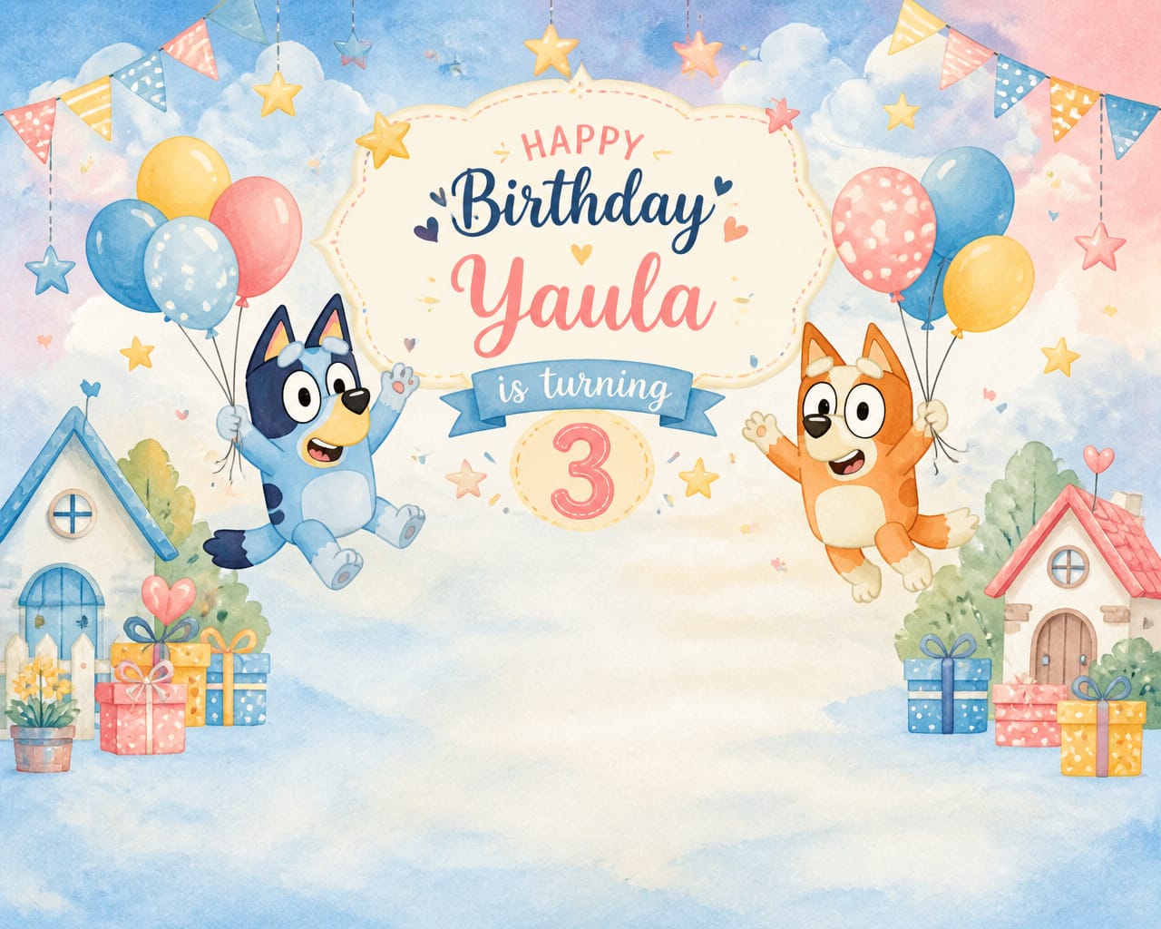 Birthday Backdrop mockup