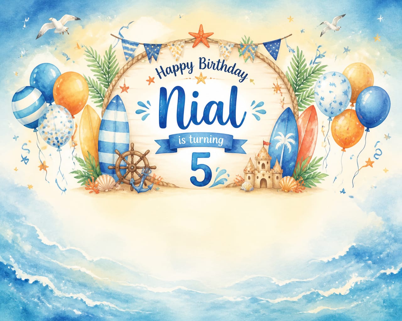 Birthday Backdrop mockup