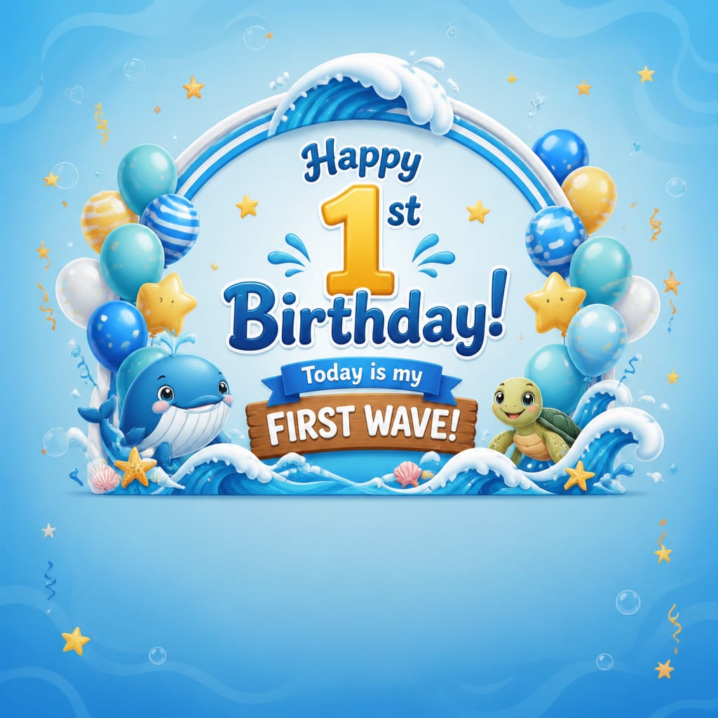 Birthday Backdrop mockup