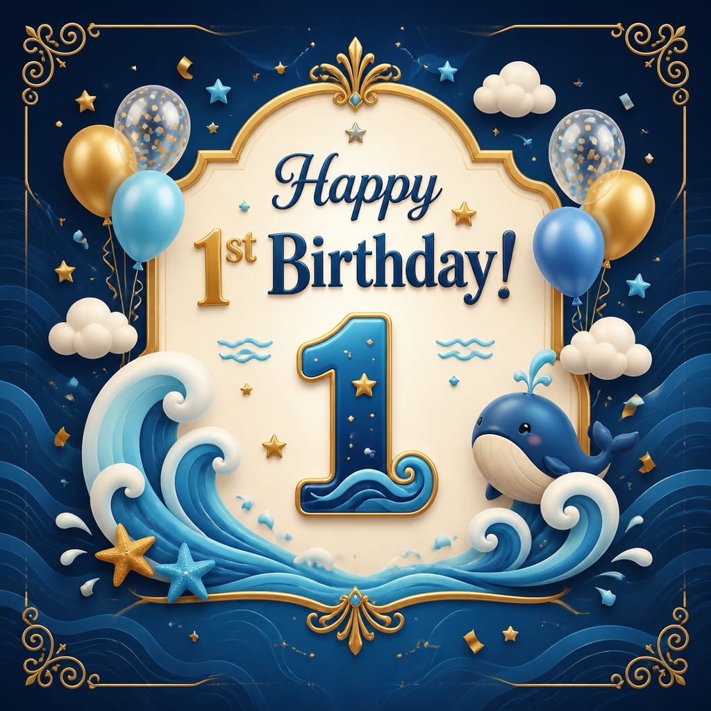 Birthday Backdrop option 3