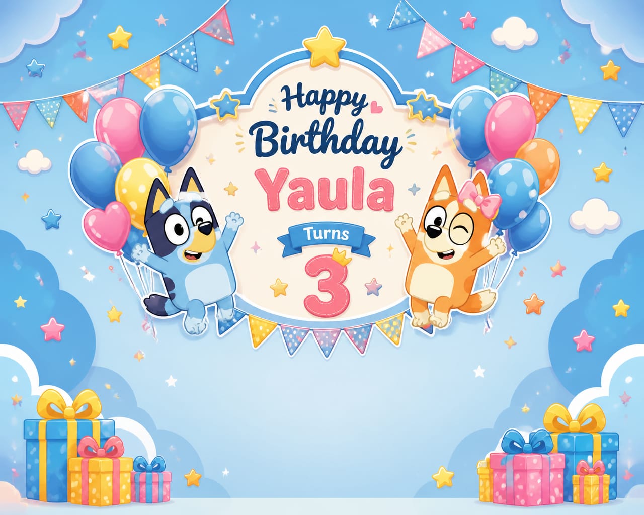 Birthday Backdrop mockup