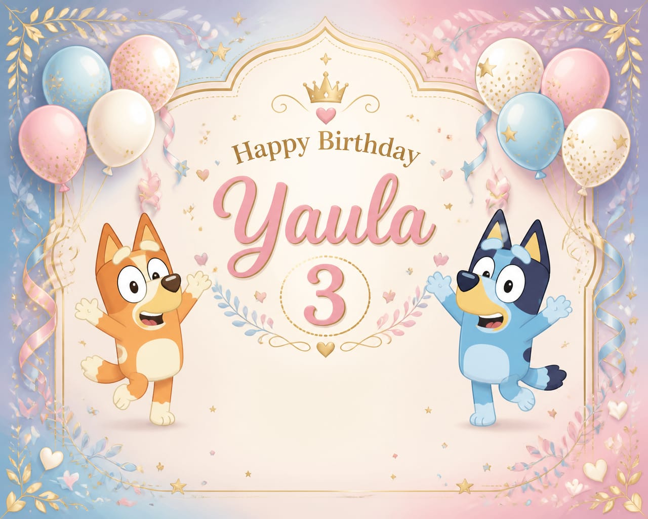 Birthday Backdrop option 3