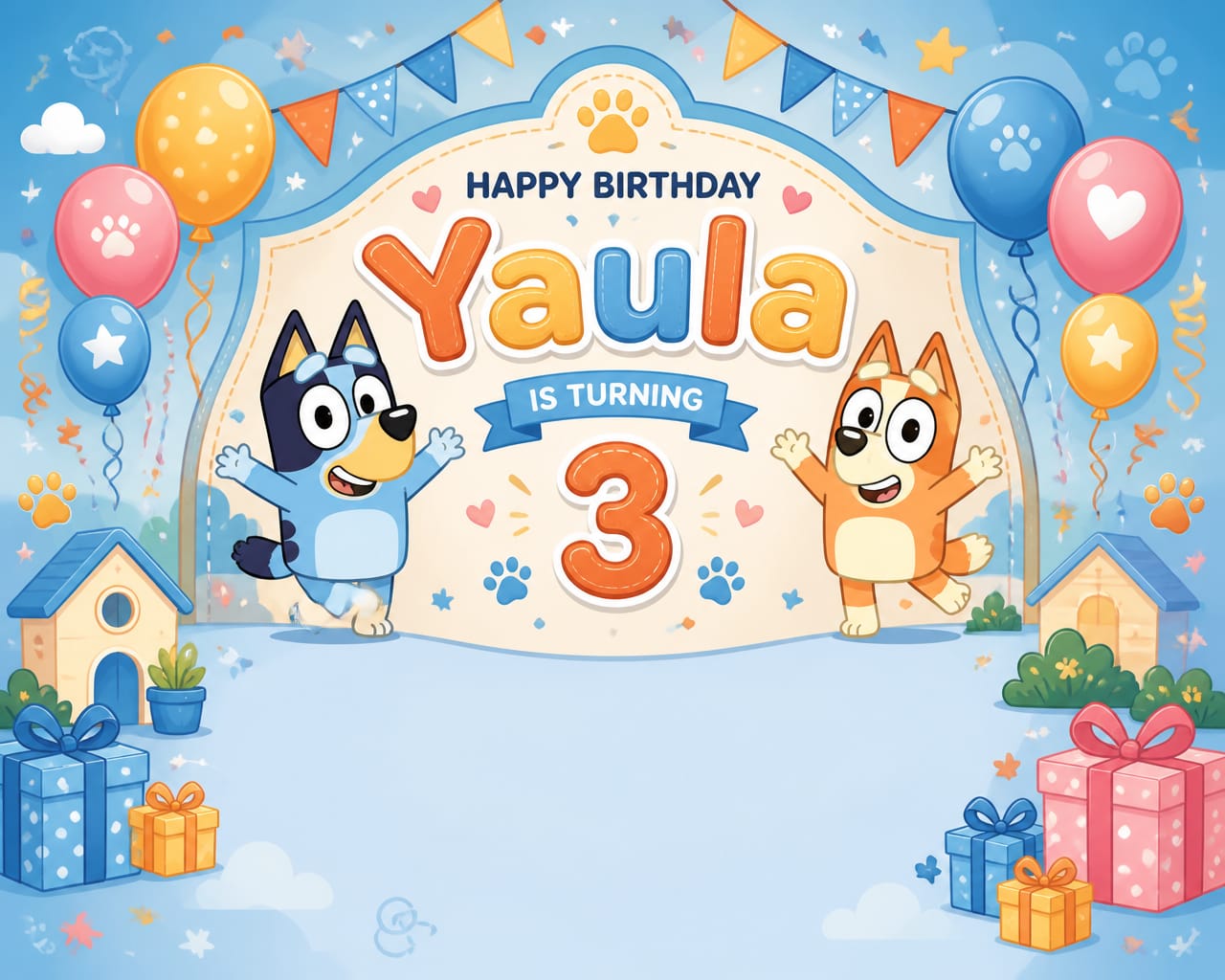 Birthday Backdrop mockup