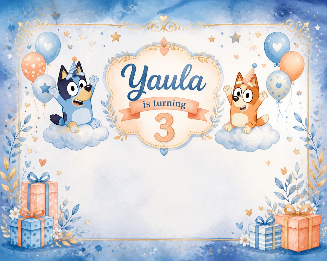 Birthday Backdrop option 3